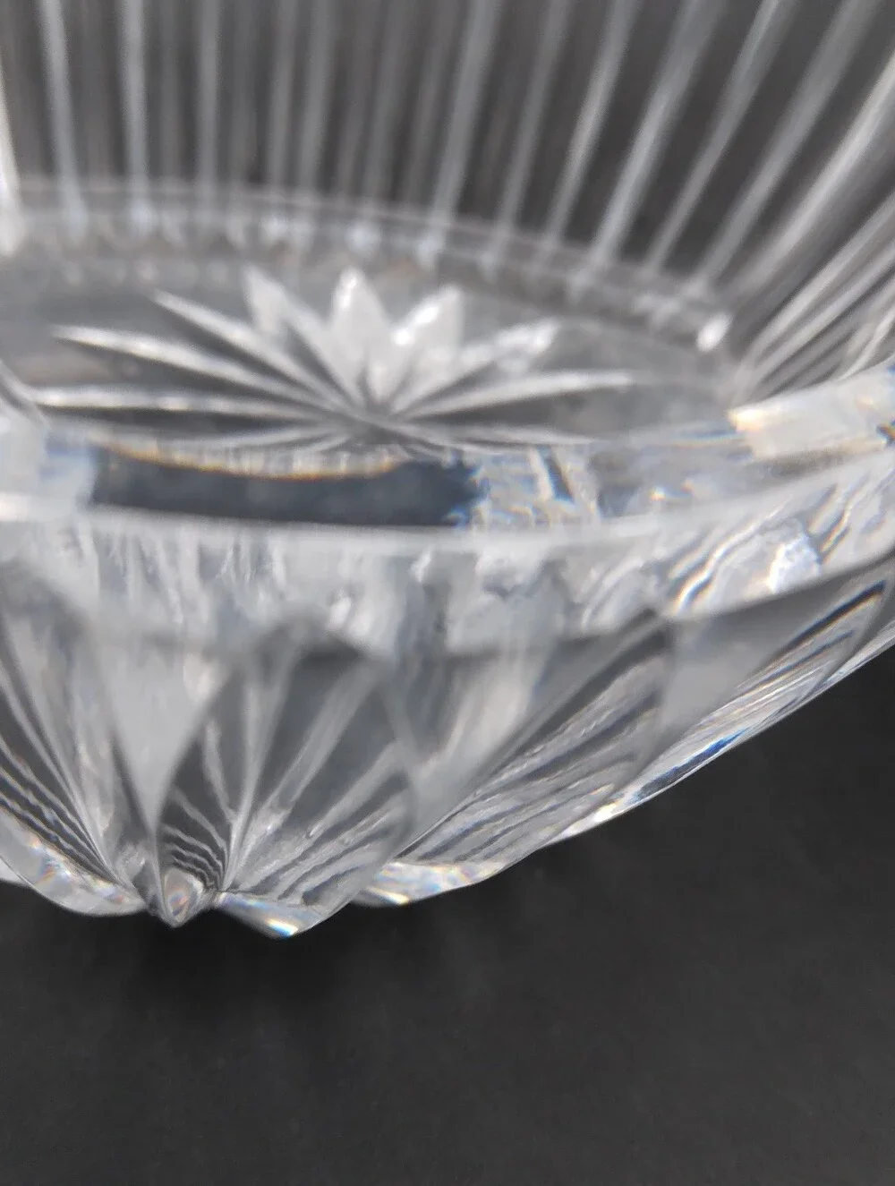 Vintage Waterford Crystal Heart Trinket Dish/Bowl/Dish